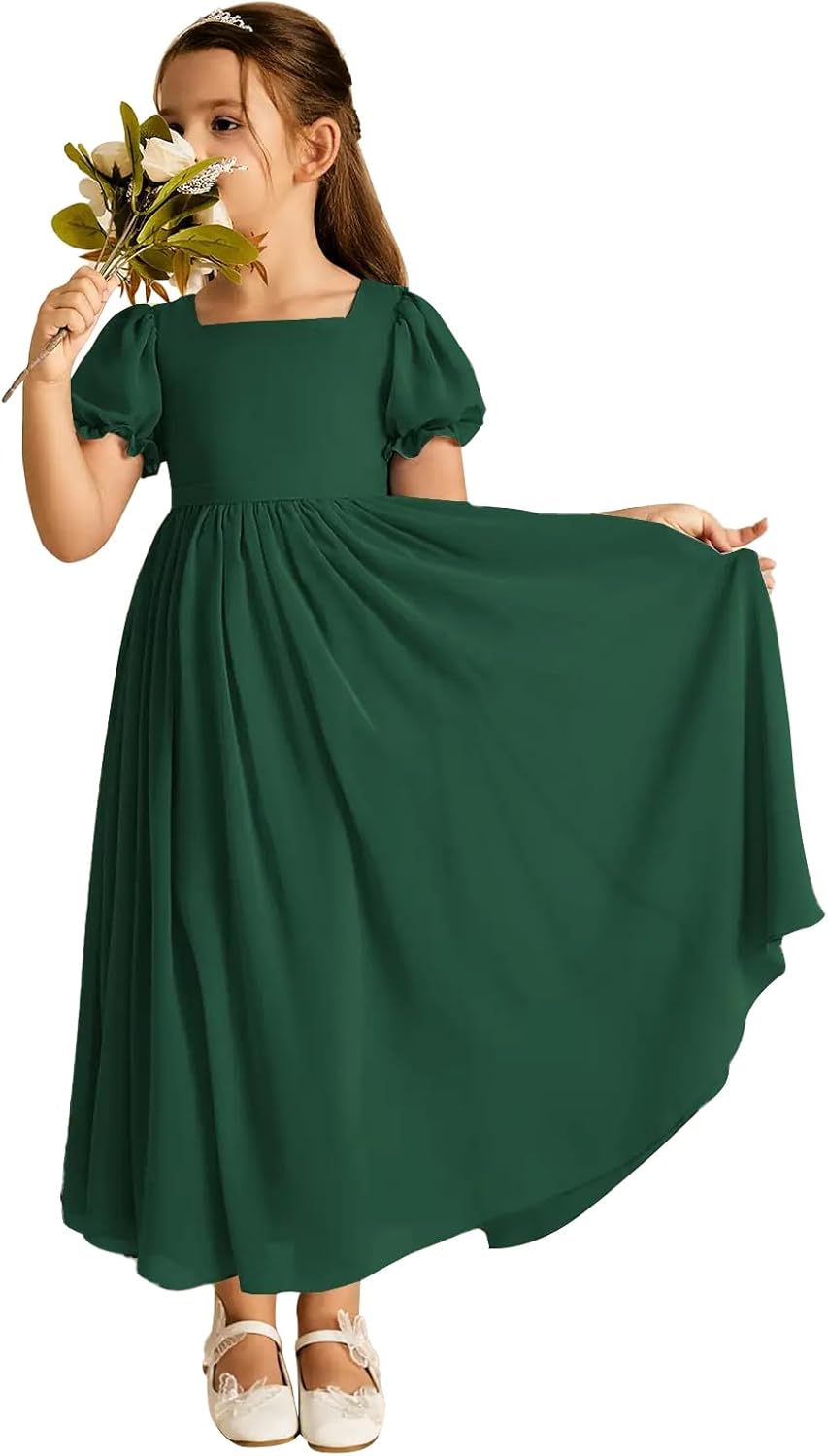 Long Chiffon Junior Bridesmaid Dresses for Wedding New Zealand | Ubuy
