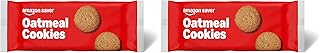 Amazon Saver, Crispy Oatmeal Cookies, 12 ounce (Previously Happy Belly, Packaging May Vary) (Pack of 2)