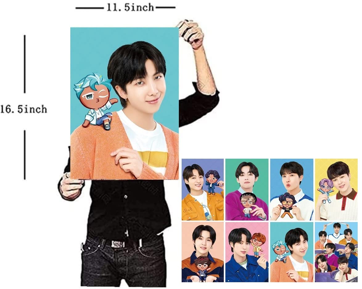 Kpop BTS Posters Map Of The Soul 7: Personal Newest Album Poster(8