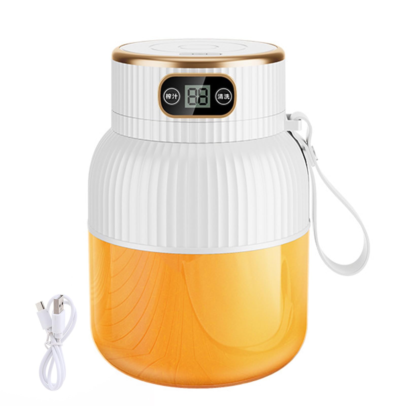 CRFFZ 600ml Electric Blenders USB Rechargeable Juicer Household Fruit Juicing Cup Milkshakes Machine Electric Juices Maker