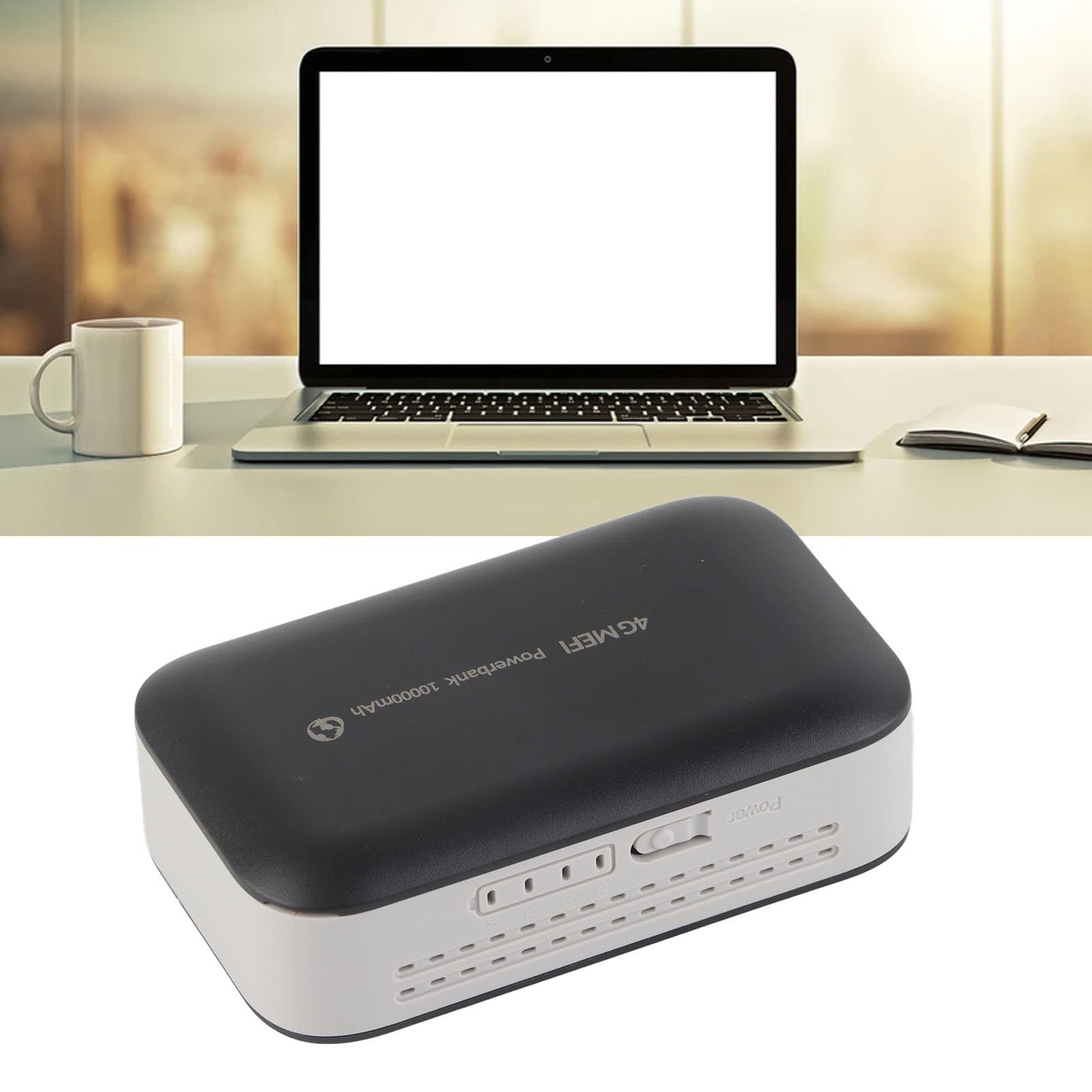 Zunate 4G LTE Hotspot Móvil, Dispositivo Portátil WiFi Hotspot Router para el Hogar o el Viaje de Apoyo de hasta 10 Usuarios, Adecuado para 7/8/10, para Linux, Tarjeta SIM