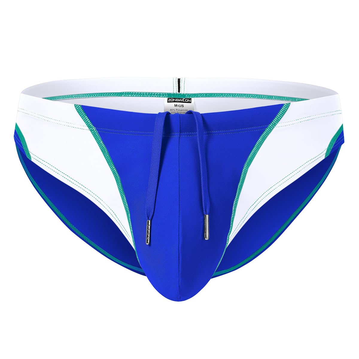 BIATWOWR Men's Boxer Shorts Wide Band Transparent Sexy Under