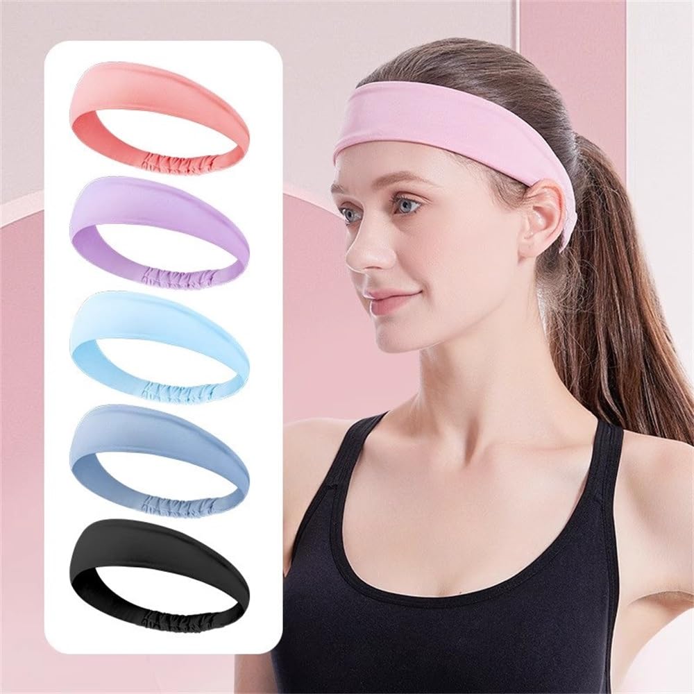 Banda for el cabello for yoga, transpirable, for gimnasio para Correr, Yoga, Gimnasio(Colour 2)
