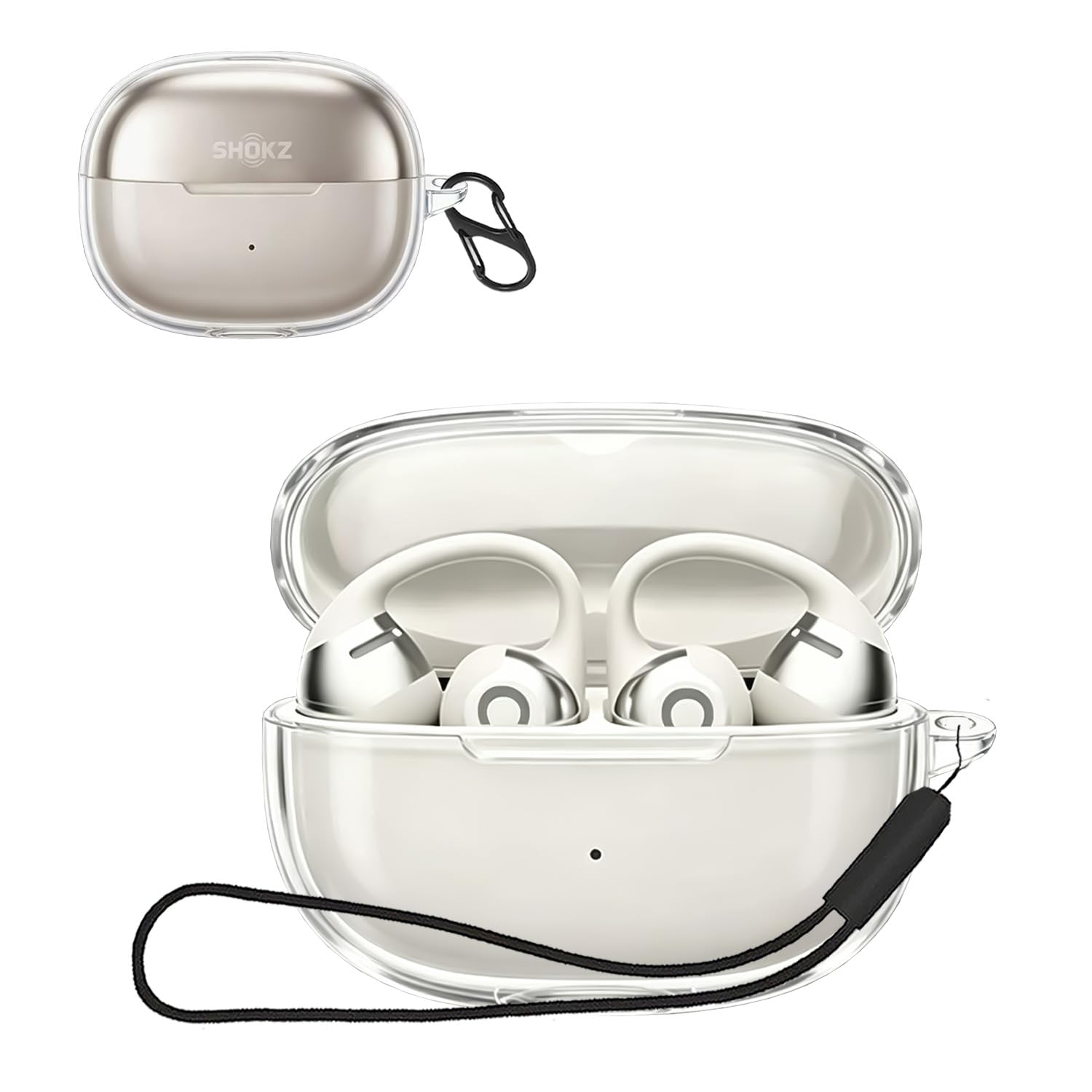 Amazon.co.jp: For SHOKZ OpenDots ONE/ 2 ケース カバー【HNWEIWEI