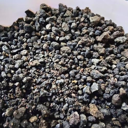 Image of VAYINATO Aquatic Remedies Wild Lava Pure Black (1Kg) | Special Edition Black Volcano Gravel for Planted Aquarium, Aquascaping & Garden Plants | Natural Porous Lava Substrate for Fish & Shrimp Tanks