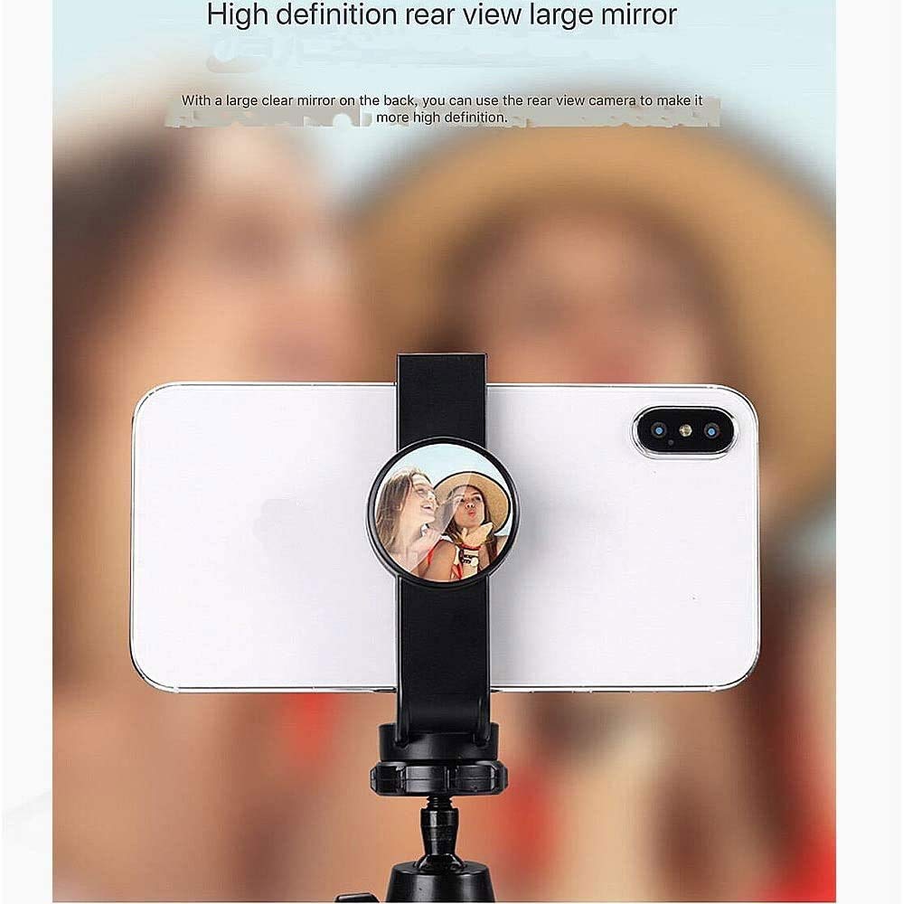 Selfie Stick Tri Trípode,Selfie Bluetooth de Aluminio Extensible con Soporte Remoto inalámbrico y trípode