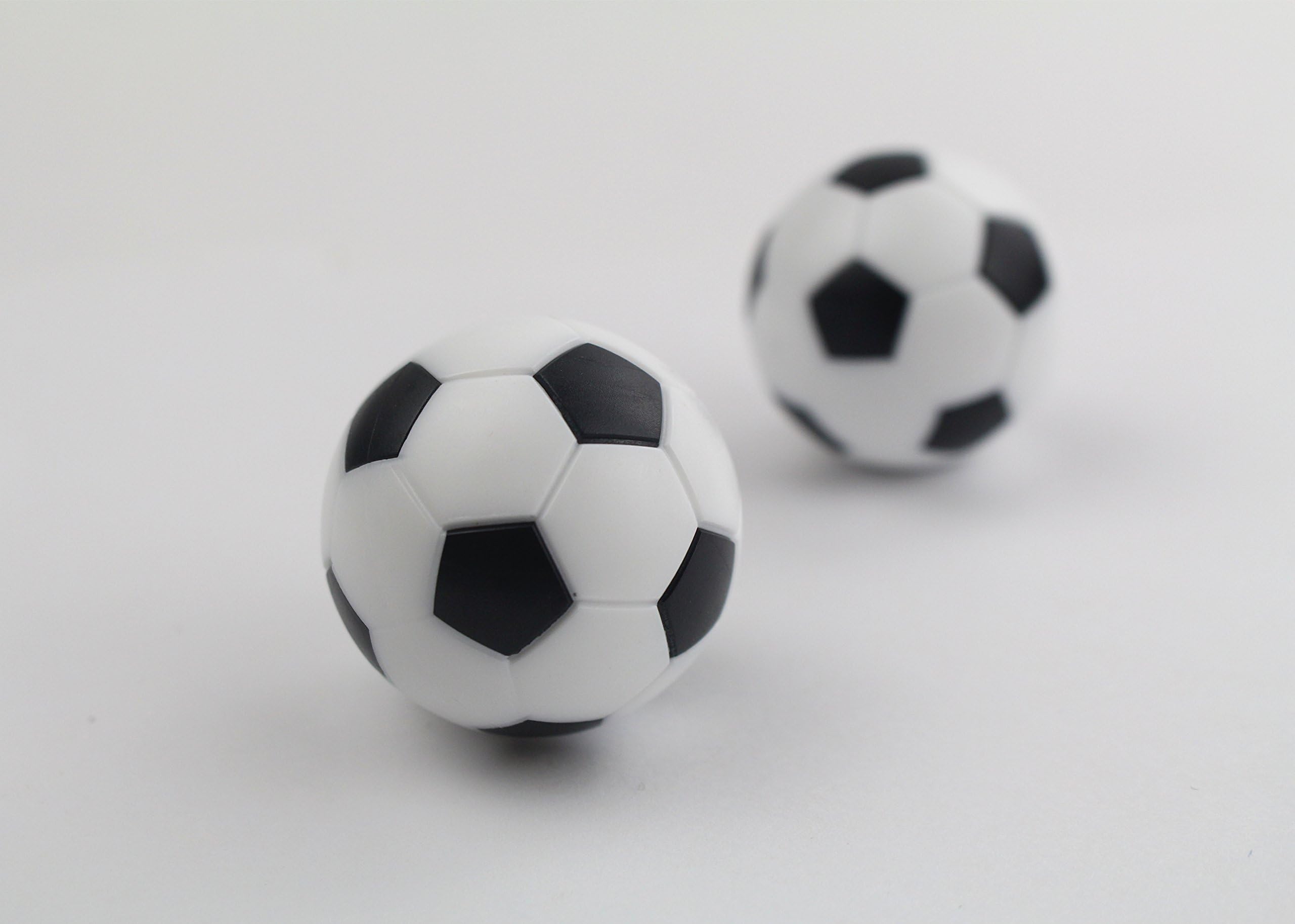 Early Buy Table Soccer Foosballs Mini Black and White Replacement Balls 36mm Official Foosball 12 Pack - Image 2