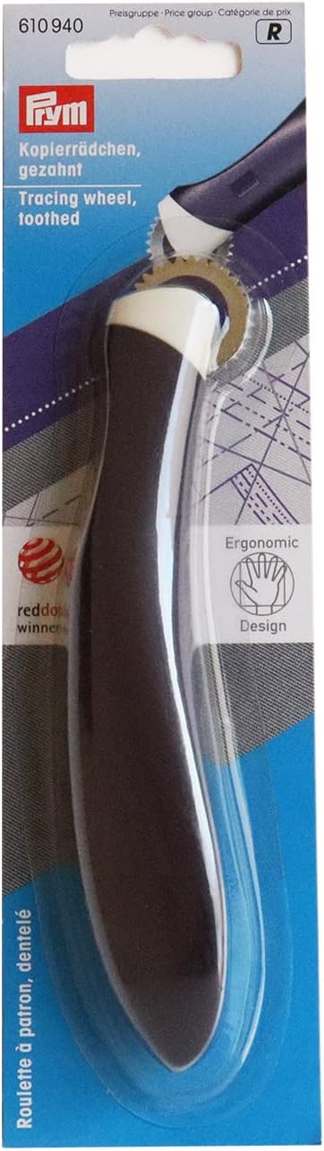 PRYM 610940 | Toothed Edge Ergonomic Tracing Wheel