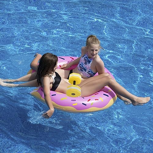 BESPORTBLE 2pcs mancuernas flotantes para piscina miniatura 4