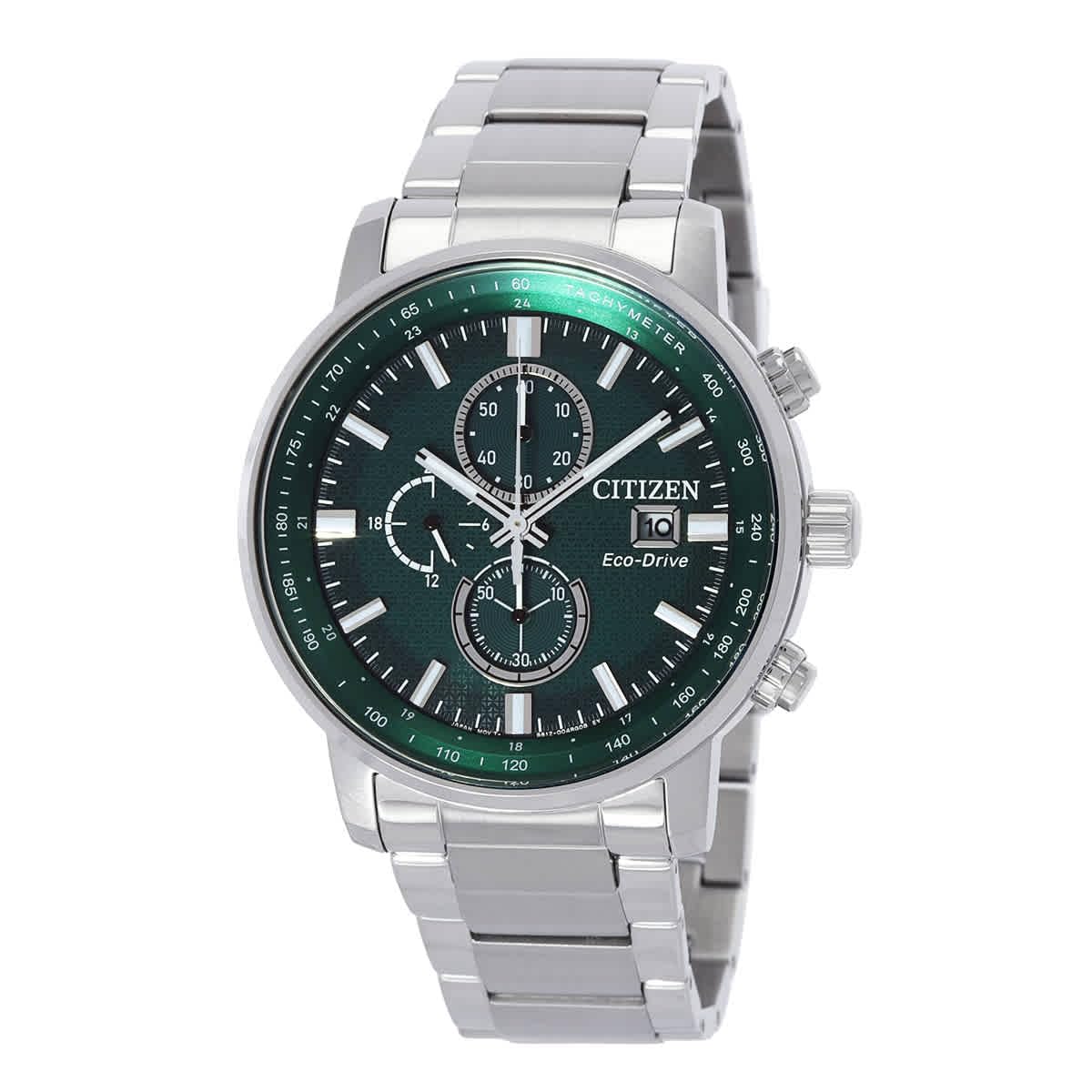Citizen Chronograph Quartz Green Dial Mens Stainless Steel Watch Ca0840-87X (B0CSF2ZFPS) Amazon Price History, Amazon Price Tracker