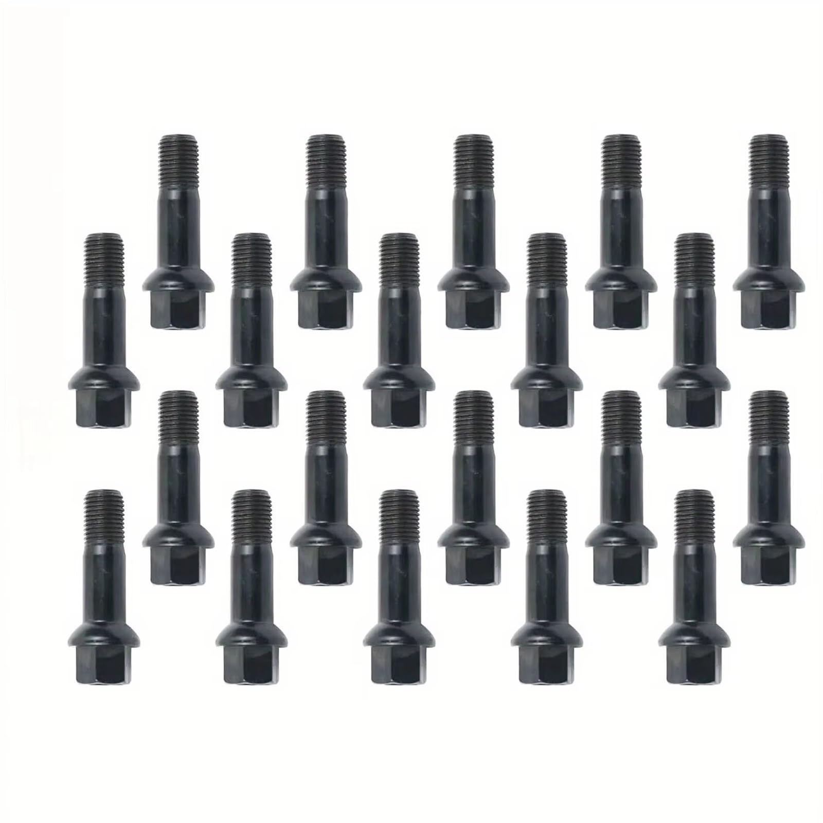 Bulloni ruota auto Compatibile Con Benz Per CLS C257 2017 Set Da 20 Dadi Conici Per Cerchi In Lega Con Testa Sferica Per Il Fissaggio Delle Ruote OEM: 0009907607