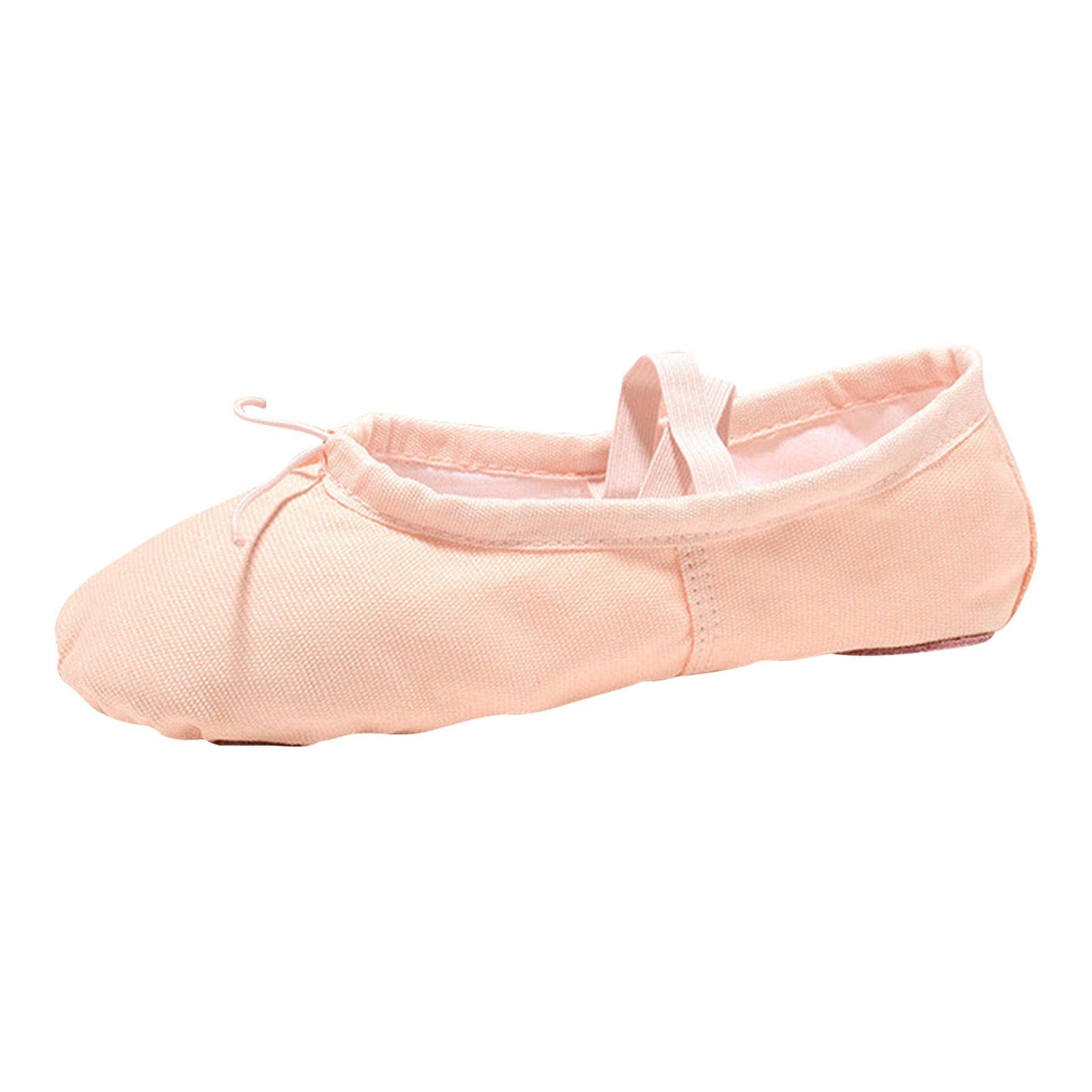 nivaa Ballet Dance Shoes Pointe Shoes Flats Dance Slipper Split Sole Skin Tone 36-picture-23