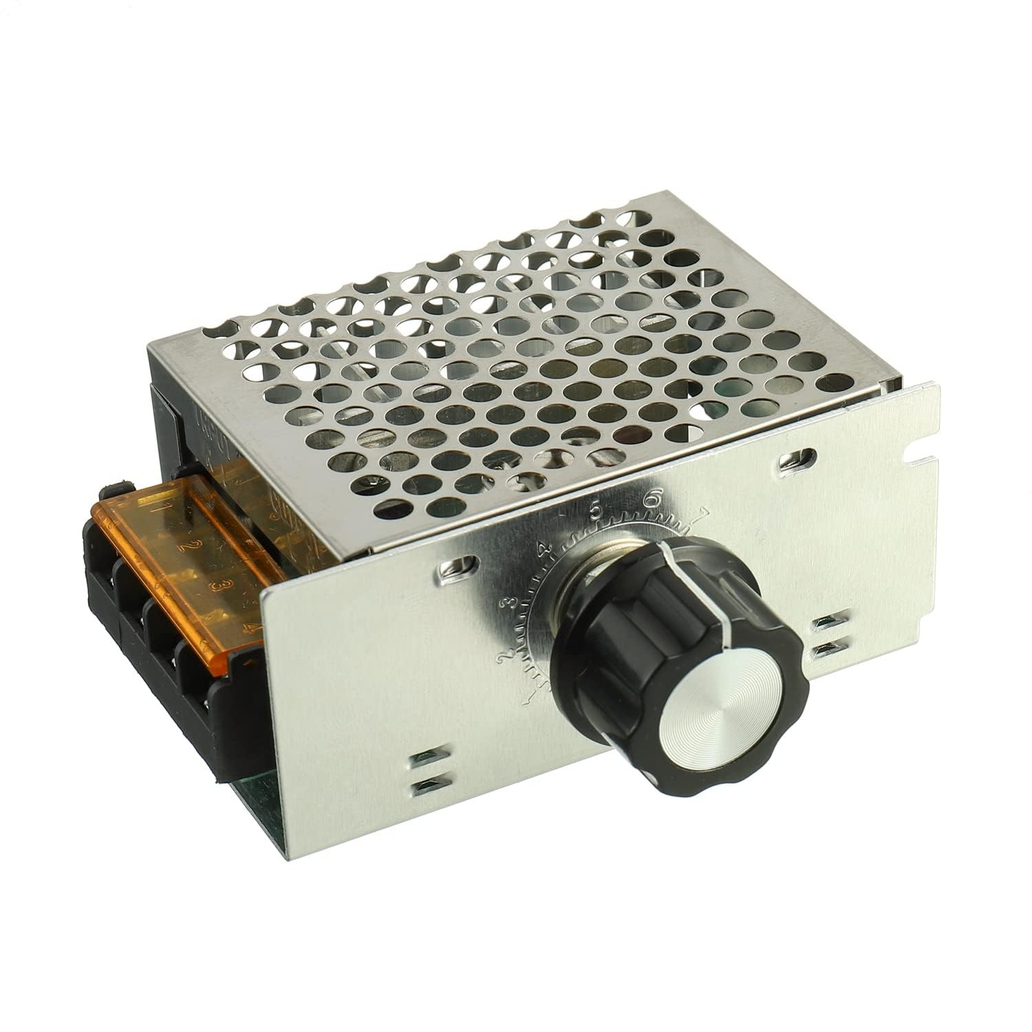 Hexonix 4000W AC Motor Speed Controller Module, 10–220V SCR Voltage Regulator with BTA41600B for Fan, Light Dimmer & Heater Control-image-40
