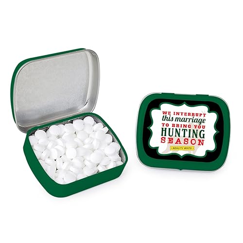 Miniatura 4 de Interrupt This Marriage for Hunting Season Mints Tin - Ambientadores de menta para hombre, regalos de broma para cazadores, esposas, paquete de