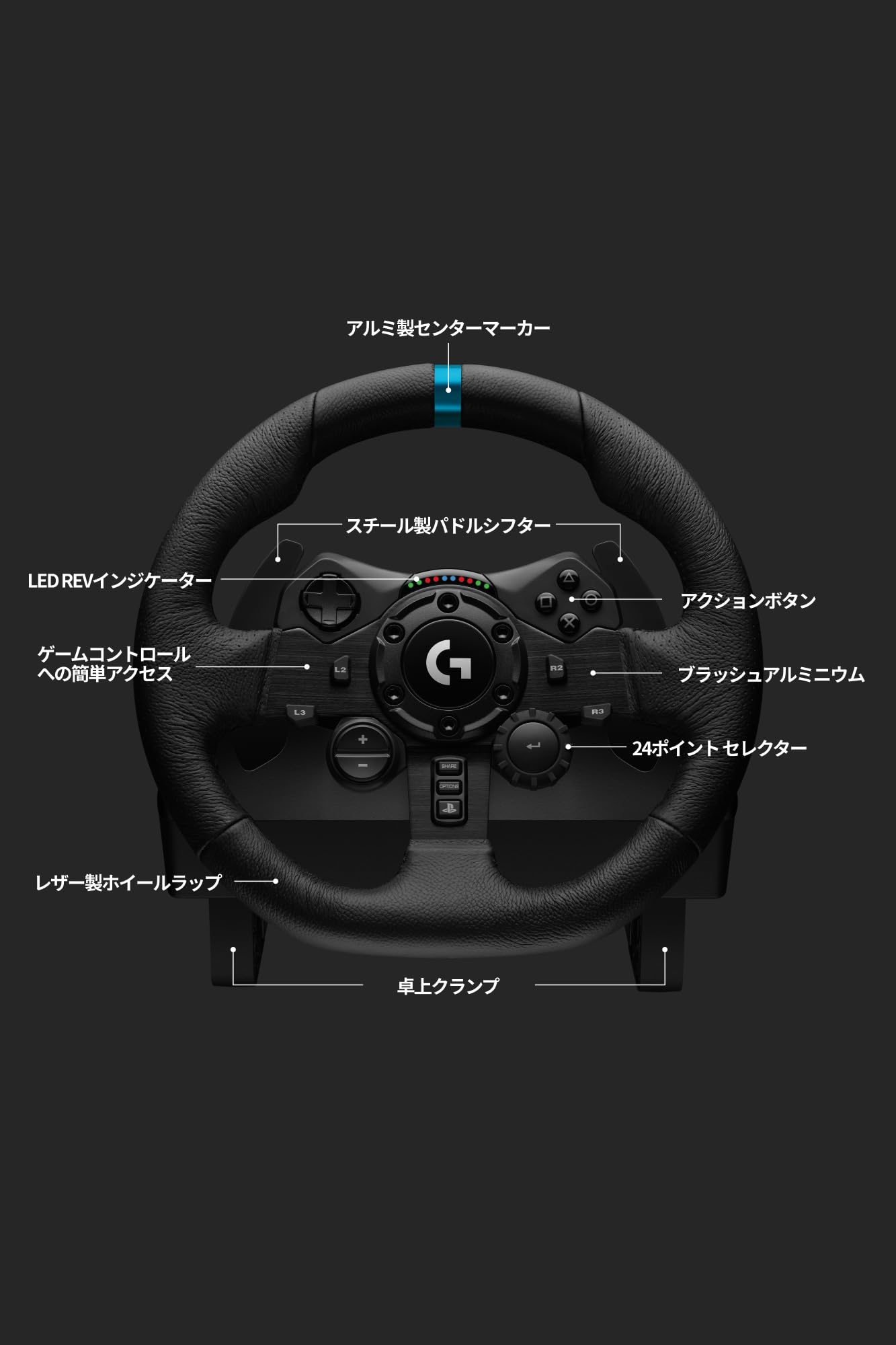 ロジクール G ハンコン G923dサムネイル7