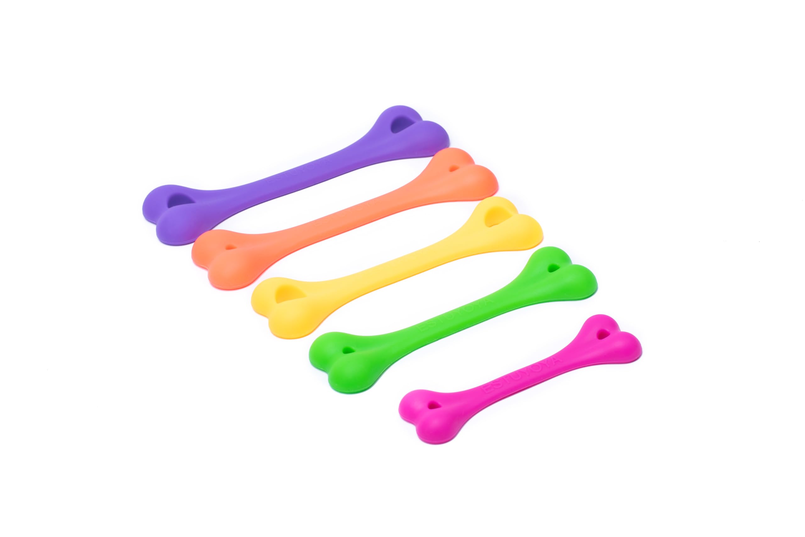 Support Universel (Pack de 5) Adulte – Aide à la Préhension pour Couverts, Stylos & Hygiène – Poignée Adaptative pour Seniors, Arthrose, Parkinson & Rééducation | Support ergonomique pour couverts et préhension en cas de manque de force Parkinson ou arthr