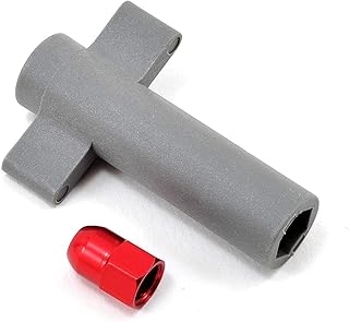 TRA5526 Antenna Crimp Nut & Antenna Nut Tooi Set (Red) Traxxas5526R