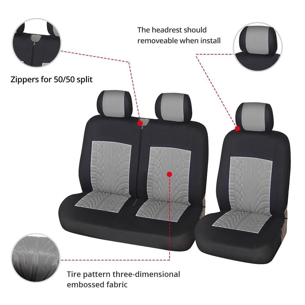 Autostoelhoezen voor MERCEDES-BENZ Vito Bus (W639