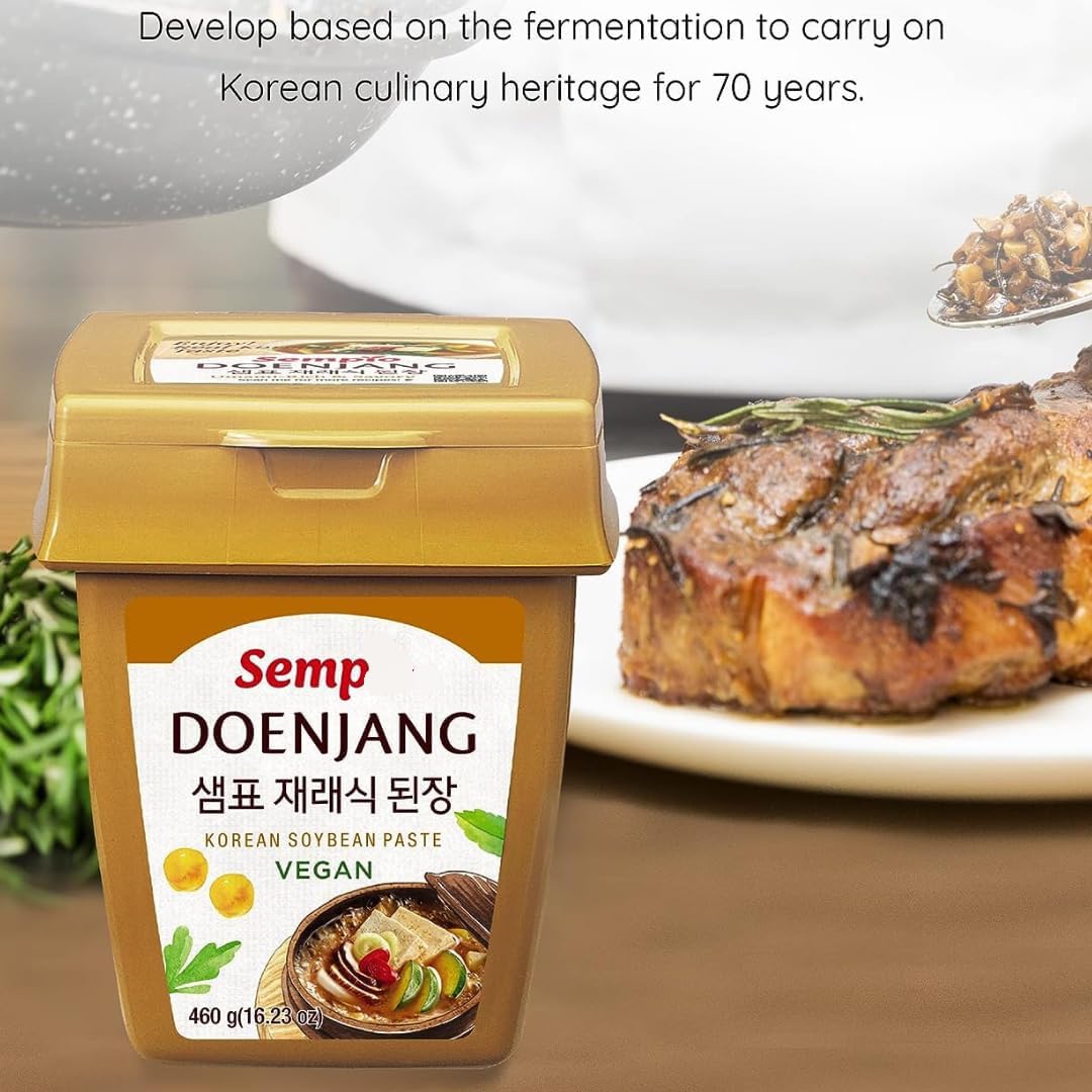 Pack Esencial de Salsas Coreanas: Gochujang, Ssamjang, Doenjang - 3 x 500g
