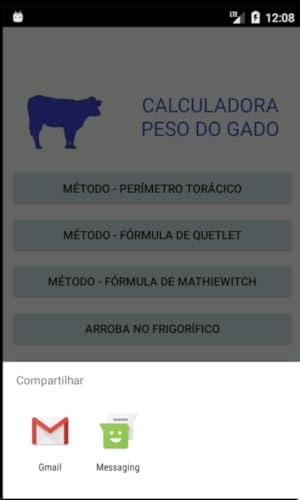 Peso do Gado - Calculadora