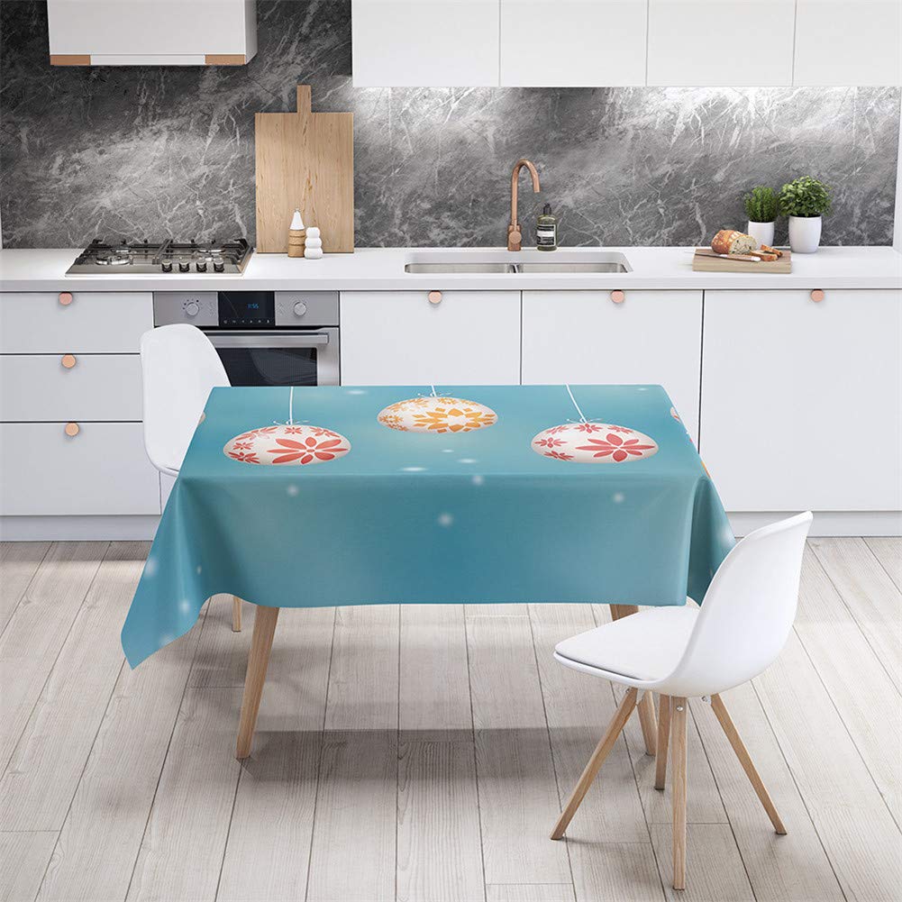 grijs, 85 cm rond, vlekbescherming, tafelkleed voor het hele jaar