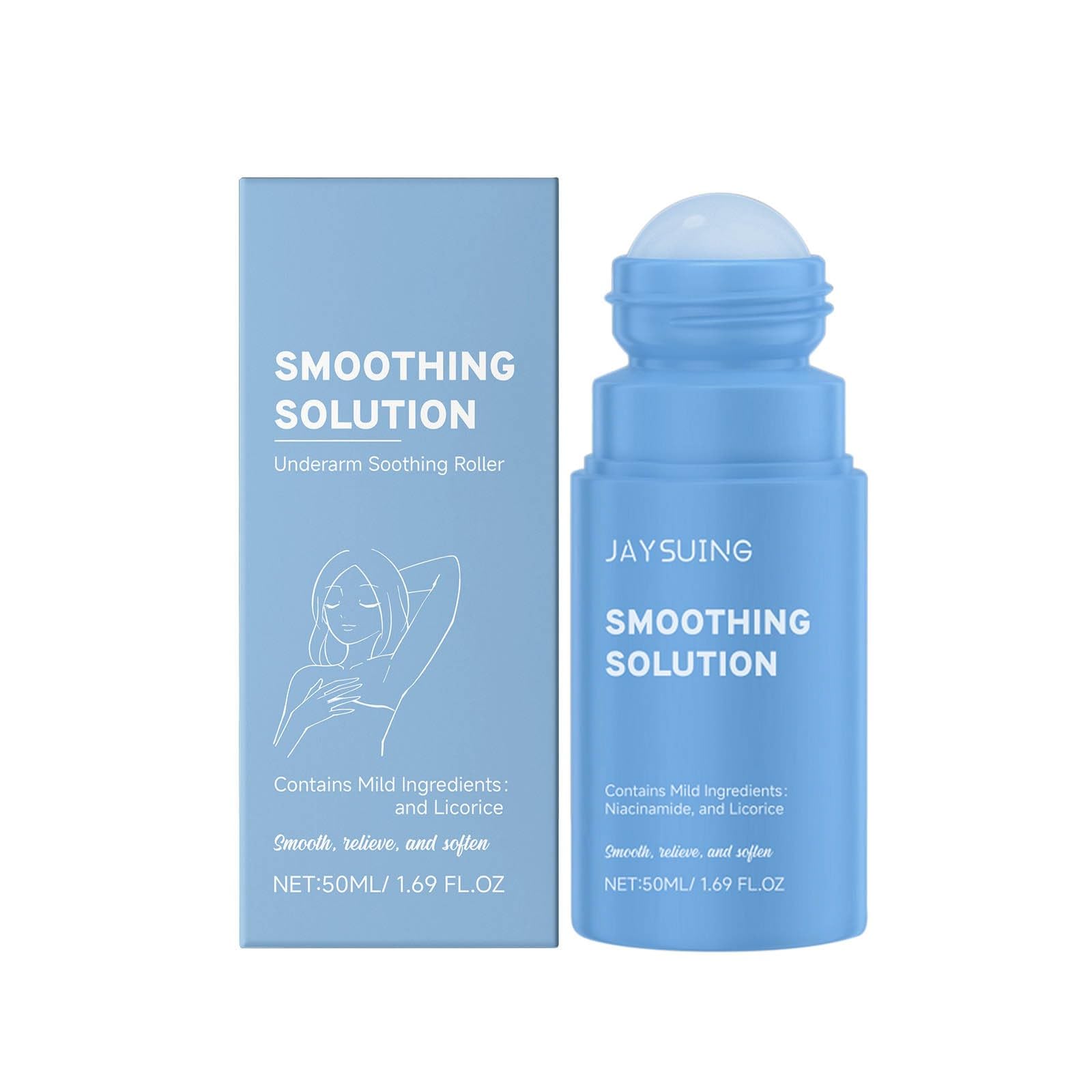 Underarm After Shave Soothing Roll-On Gently Cleanses Armpits Moisturizing And Soothing Skin Serum 50ml