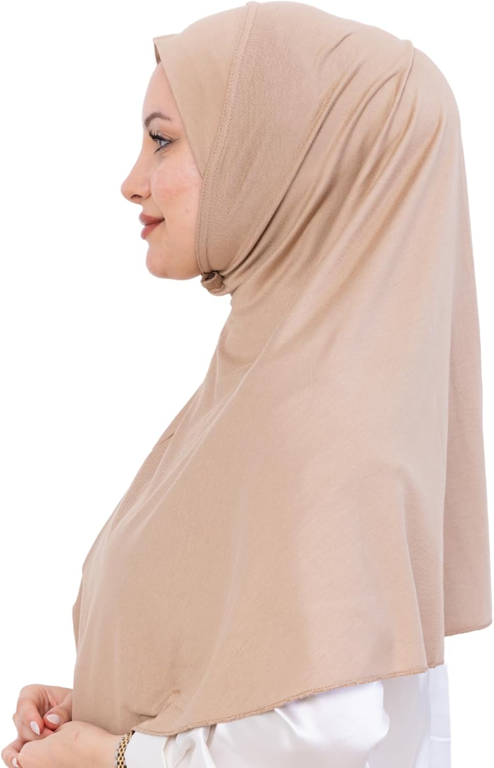 Prien Ready Hijab For Women, One Piece Muslim Instant Turban, Easy To Wear Long Head Scarf, Turkish Islamic Clothes For Abaya - Image 4