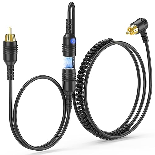 Mellbree Cable magnético para escudo eléctrico calefactado, reemplazo de cable calefactado para casco de moto de nieve, cable de alambre de escudo