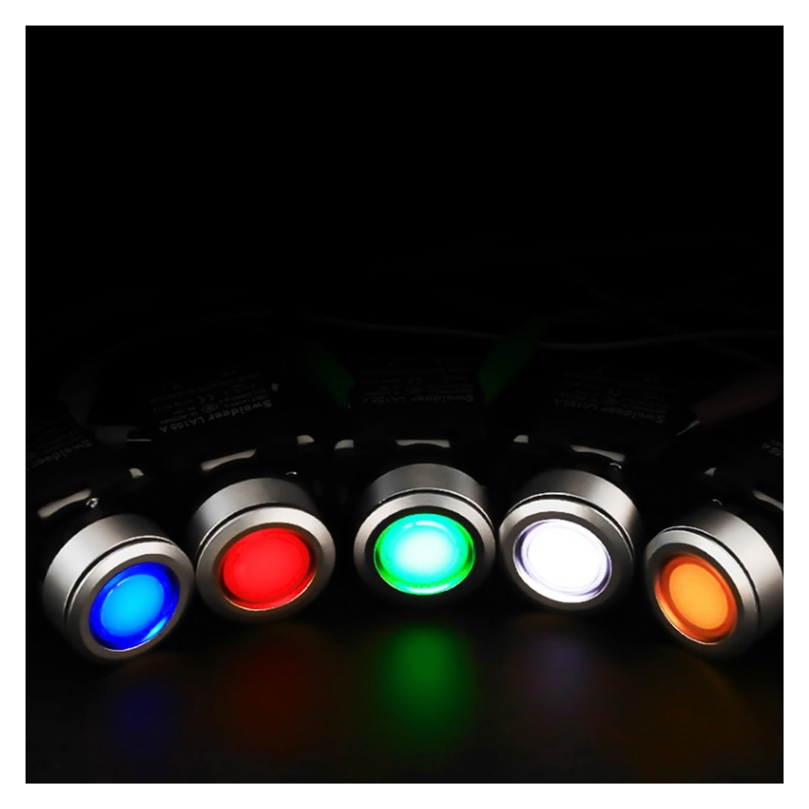 Przełącznik przyciskowy LED 30 mm wodoodporny samozamykający się wyłącznik zasilania 380 V, 12 V, 24 V 10 A 1NO1NC(1NO1NC_MOMENTARY_12V)
