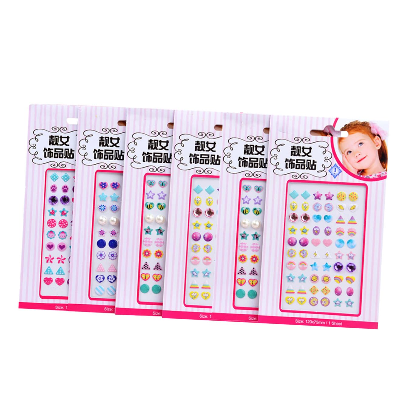 minkissy 18fogli Adesivi Per Unghiper Ragazzo Ragazza Di Stickers Decorativi Stile Mix Per Creazioni Facili Da Applicare Per Nail Art Unica e Colorata