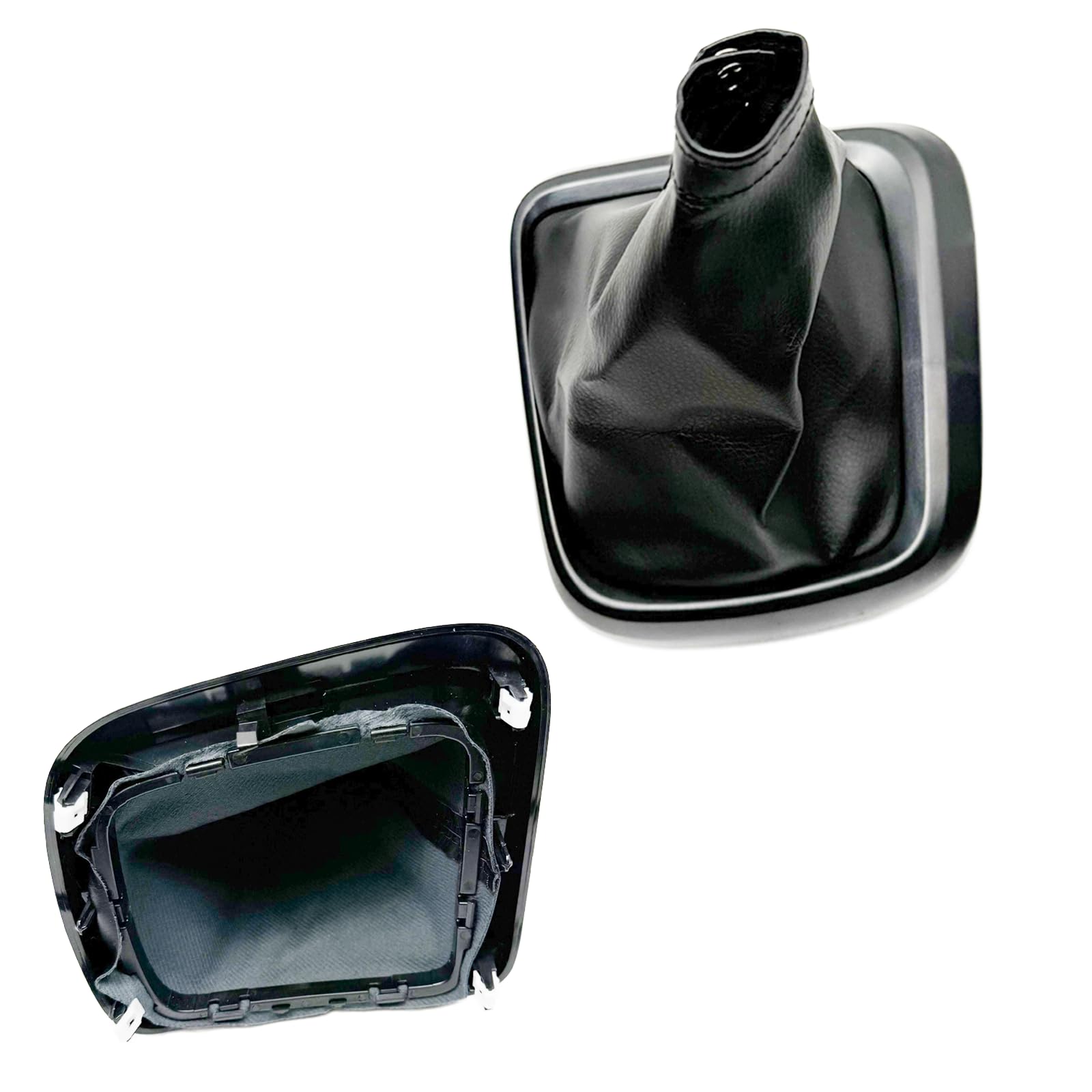 Kit de Soufflet Levier Vitesse 735641775 avec Cadre Noir et Bague Maintien Fiat Tipo II 356 357 358 735786601