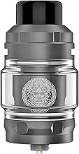 GEEKVAPE Zeus Vape Tank [Gunmetal] - COMPATIBLE COILS: Geekvape Z Coils - DTL Vape Tank, Top Fill, 510 Connection, Adjustable Airflow - Nicotine Free