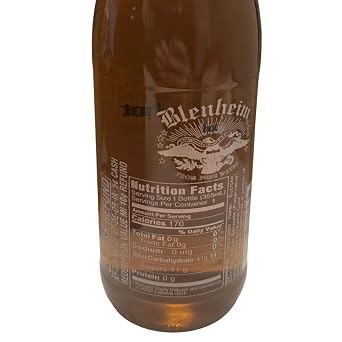 Blenheim Ginger Ale 12oz Bottle - Hot Flavor - 6 Pack