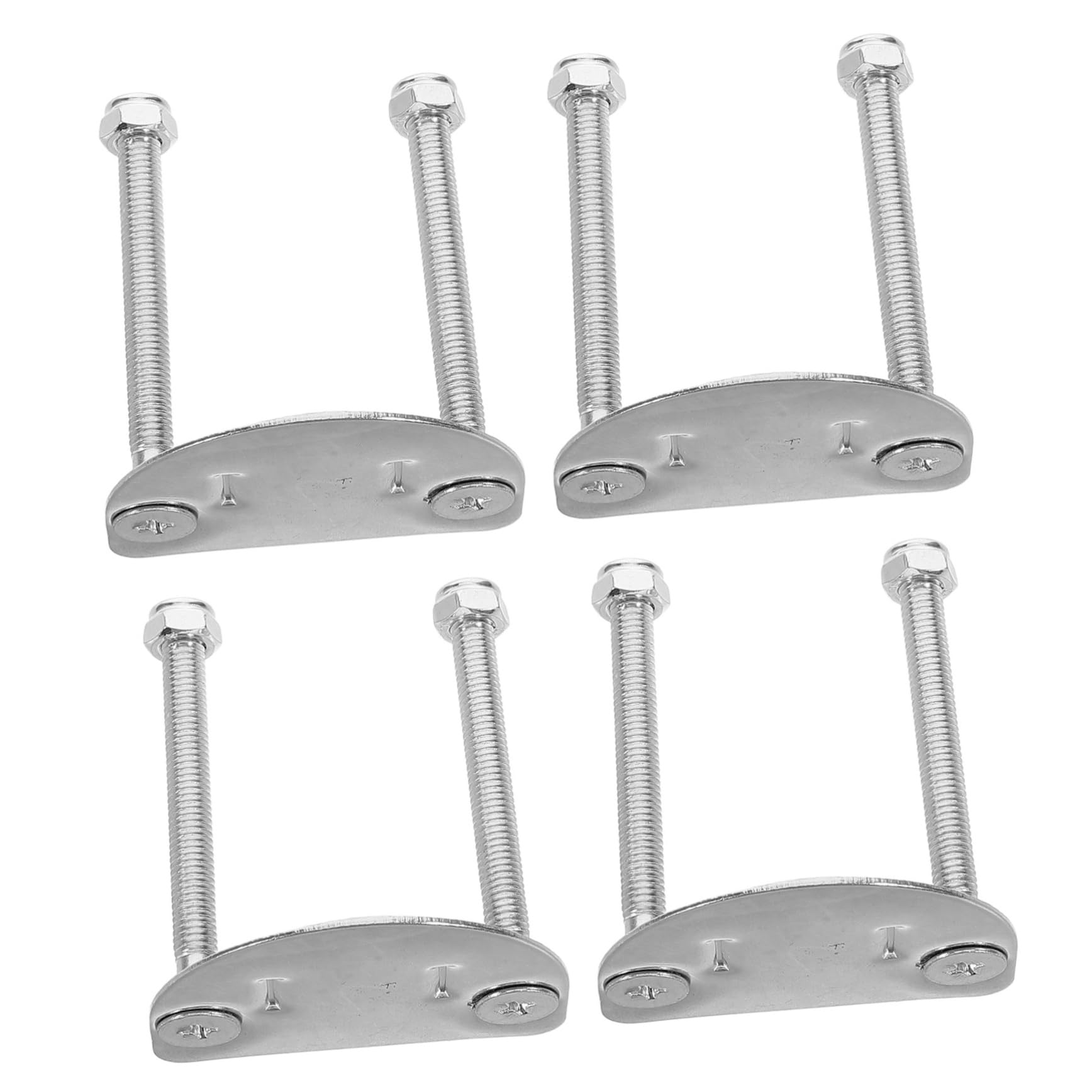 BESPORTBLE Skate Plate Kit Roller Skates Bracket Plates Double Row Hardware Easy Assembly Repair Parts