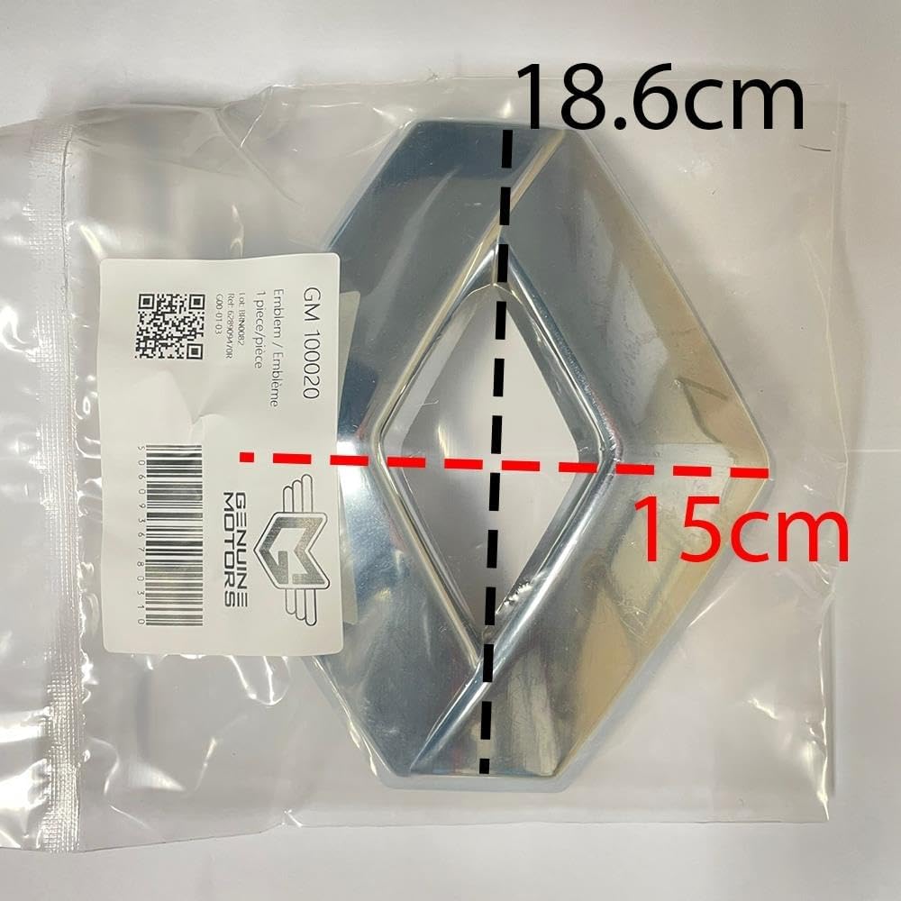 Emblème Diamant de Rechange pour Grille Avant Clio/Captur/Megane 628909470R