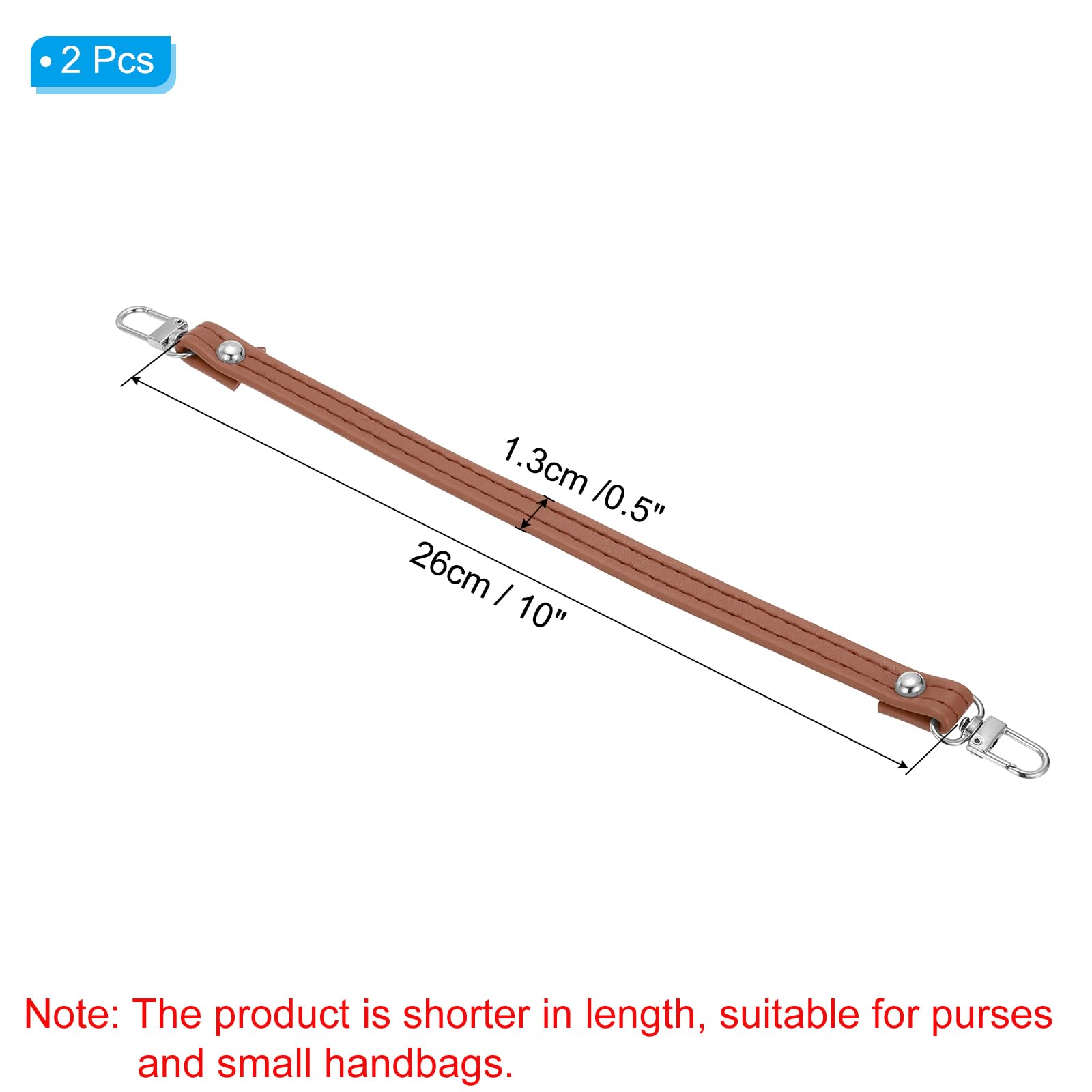 PATIKIL Leather Purse Handle Strap - Image 2