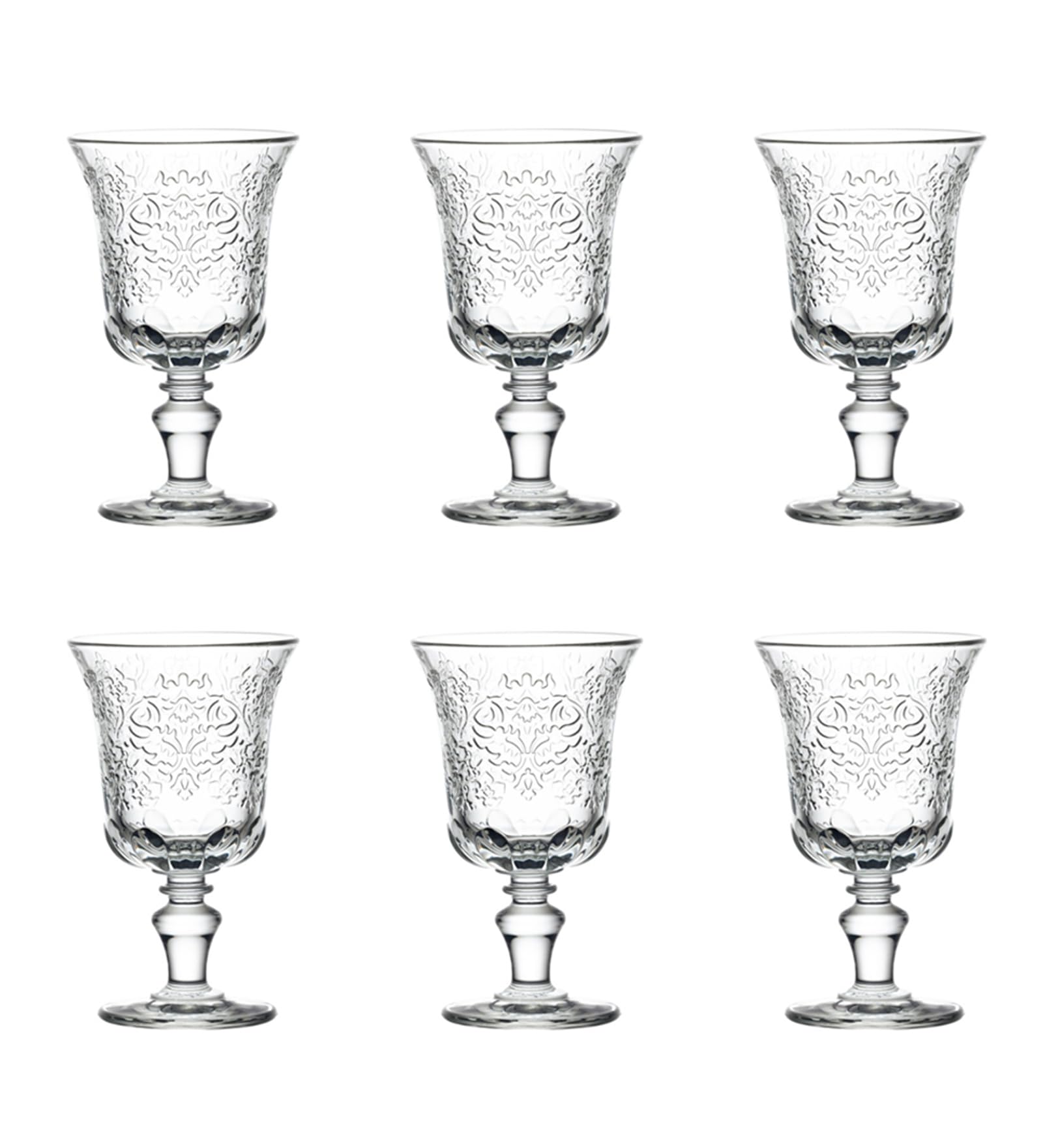 Côté Table 25246 Amboise - Copa, cristal, transparente, 25 cl, 9 x 9 x 15 cm, 6 unidades
