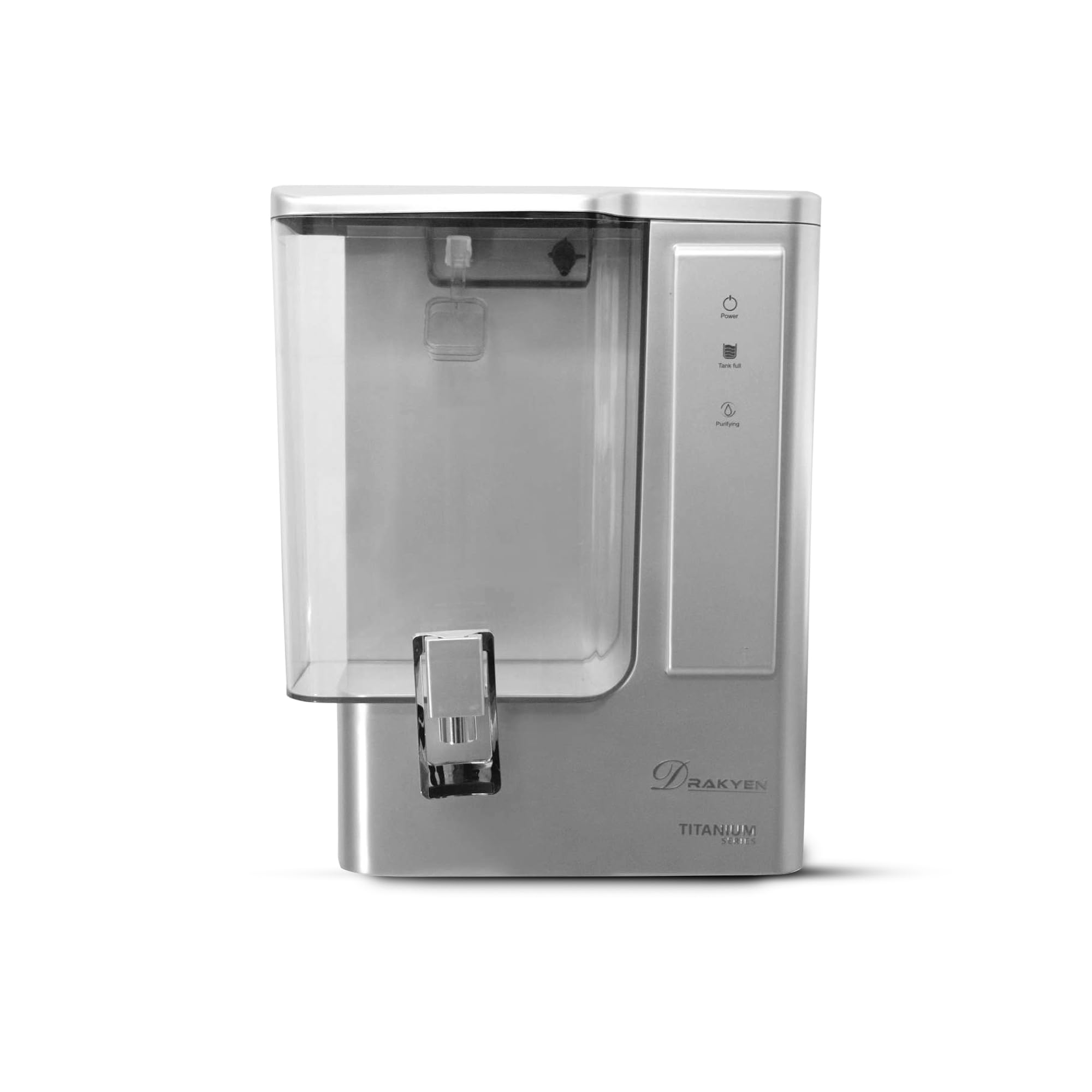 RO Water Purifier Titanium Series | RO+Alkaline+UV+UF+TDS Purification | Full Automatic RO With Smart Panel with LED Indicators | Copper, Zinc & Essential Minerals | 10L Storage Tank (silver)-image-41