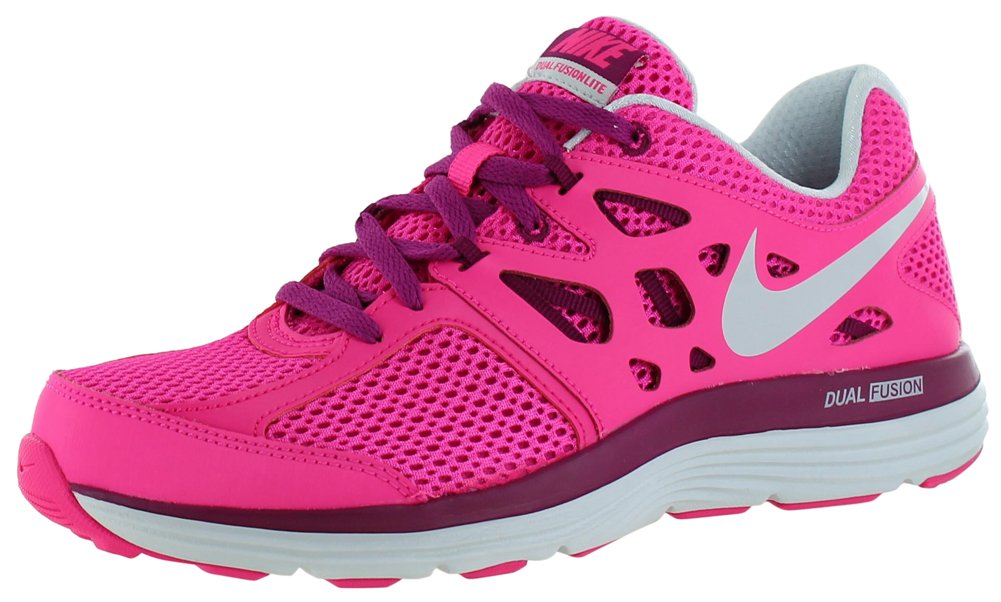 Nike Red Dual Fusion Lite Running Shoes - Women