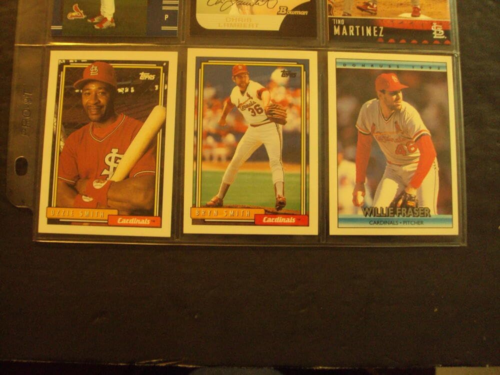 54 Assorted St Louis Cardinals Baseball Cards