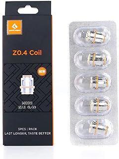 Geekvape Zeus Subohm Z1 Kanthal Lot de 5 résistances avec mesh 0,4 ohm