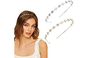 Celestial Hair Accessories: Shimmering Halo for a Starlit Night