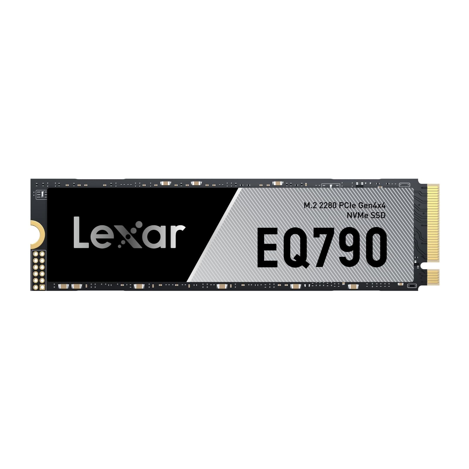 Lexar EQ790 SSD, M.2 2280 PCIe Gen4 NVMe SSD, EQ790 500GB | Velocità fino a 6.400 MB/s, per Carichi di Lavoro Intensi e Giochi per PC PS5, SSD Interna ad Alte Prestazioni