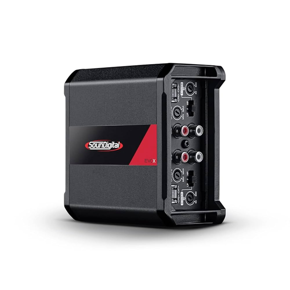 SounDigital Evo6 400.4 4オーム 4チャンネル アンプ 400.4 EVO6 - SounDigital