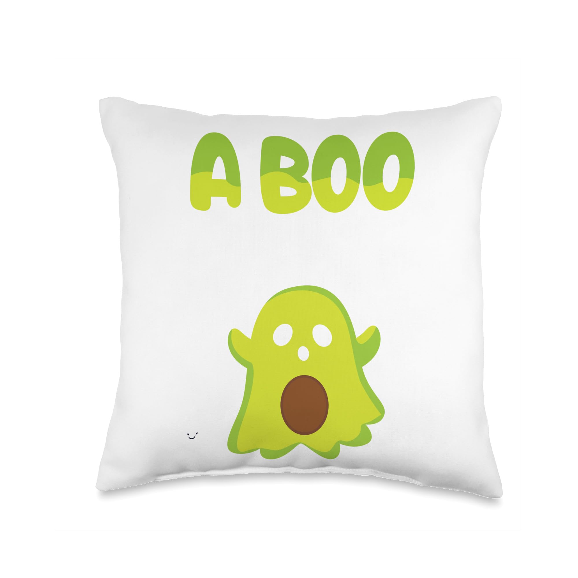 Spooky Boo Halloween Costume Accessories & Stuff Spooky A Boo Cado Avocado Halloween Costume Men Women Kid Throw Pillow, 16x16, Multicolor