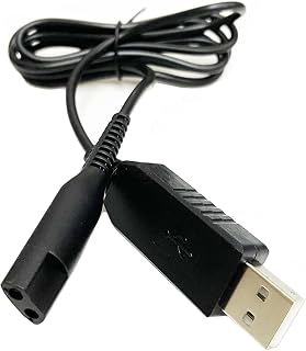 Cargador universal USB para afeitadora, compatible con varios modelos de la serie Braun 1-9, serie y S9, cable de carga, cable de carga