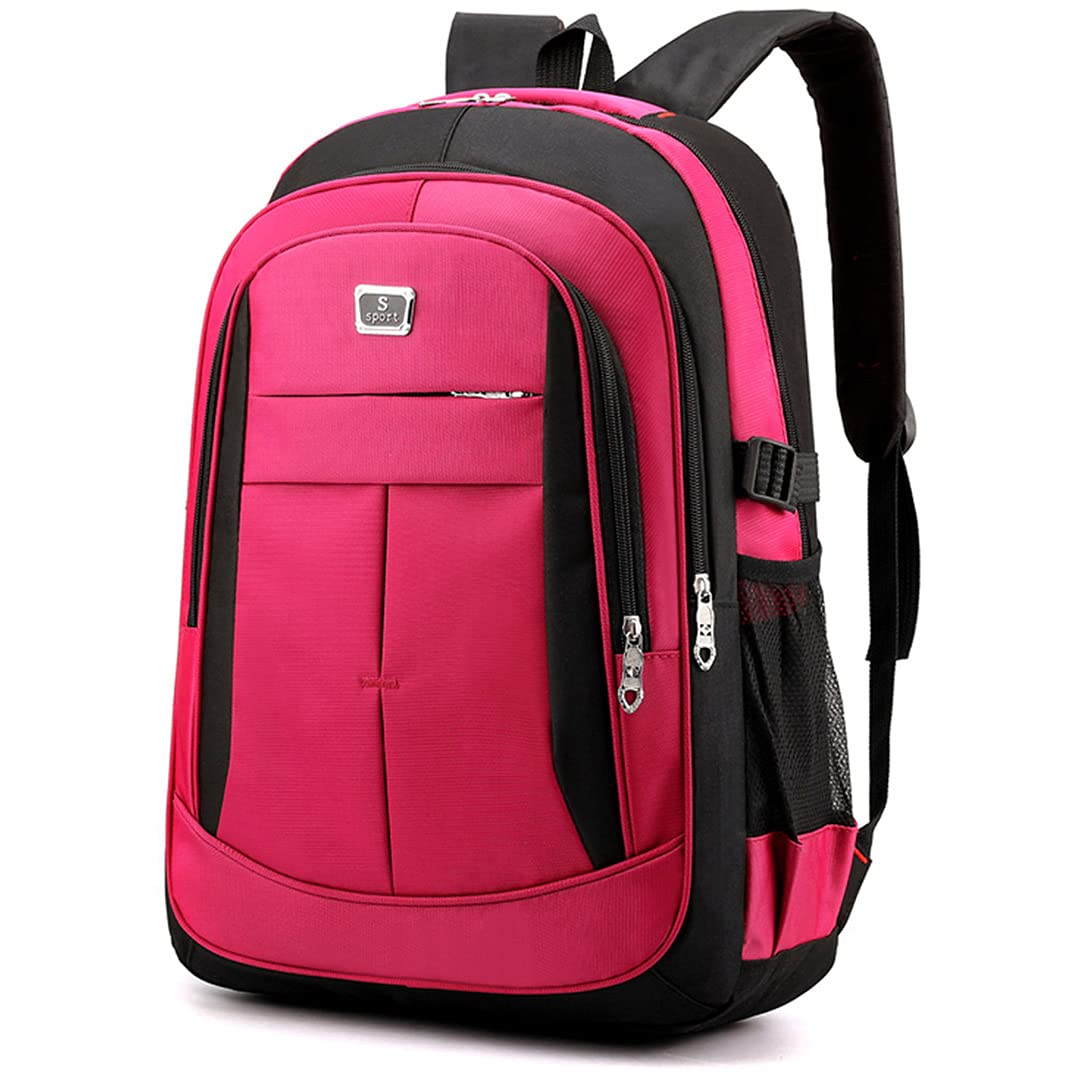 Best Backpack for Travel Protective Laptop Bag 15.6 Inch Computer Bag Women Protective Laptop (Color : Pink, Size : One Size)