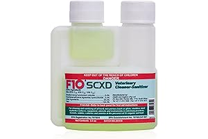 Concentrated Veterinary Disinfectant with Soap for Pet Areas - Kills Viruses, Bacteria & Fungi