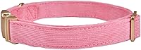 Vista 121 de Collar de Algodón Suave para Perro con Hebilla de Metal Ajustable de Servicio Pesado Cómodo Collares de Pana para Perros Pequeños, Medianos