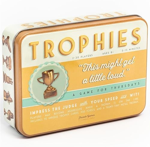Miniatura 4 de Juego de cartas de trofeos - Juego de fiesta de palabras rápido y simple para 2-30 jugadores